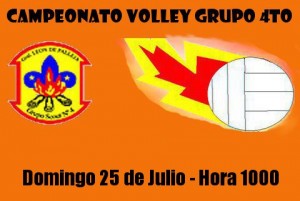 Cumple y volley Grupo 4to