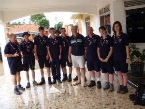 scouts ingleses en uganda