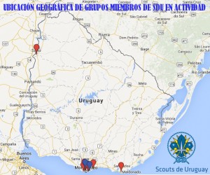 Mapa ubicacion Grupos SDU